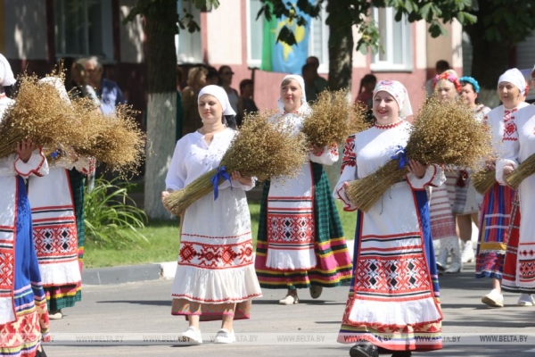 "Льняная карусель" закружила в Корме