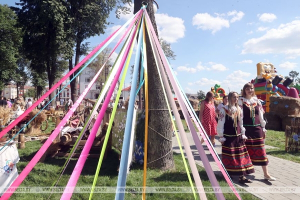 "Льняная карусель" закружила в Корме