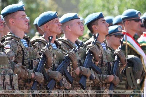 Каждому контингенту есть что показать. В Витебске дали старт учениям ОДКБ