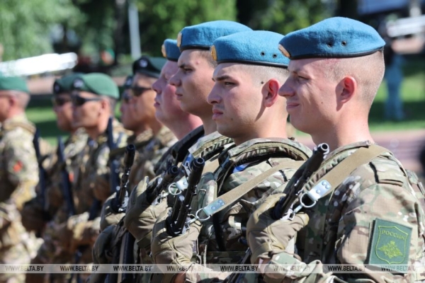 Каждому контингенту есть что показать. В Витебске дали старт учениям ОДКБ