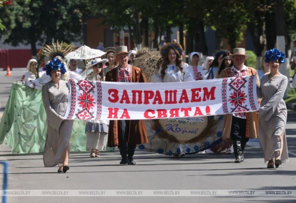 "Льняная карусель" закружила в Корме