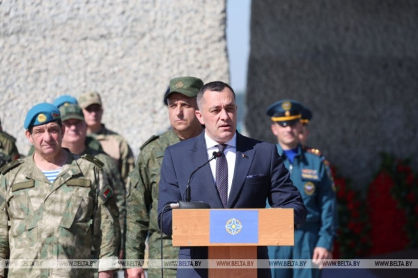 Каждому контингенту есть что показать. В Витебске дали старт учениям ОДКБ