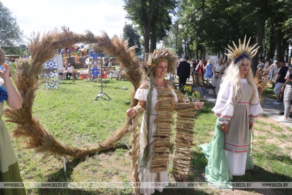 "Льняная карусель" закружила в Корме