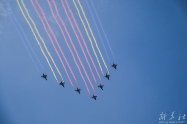 Лукашенко присутствовал на военном параде в Пекине 