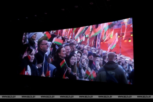 "Документальное кино с элементами игрового". Премьеры кинодилогии "Наши символы" прошли в Минске и Могилеве