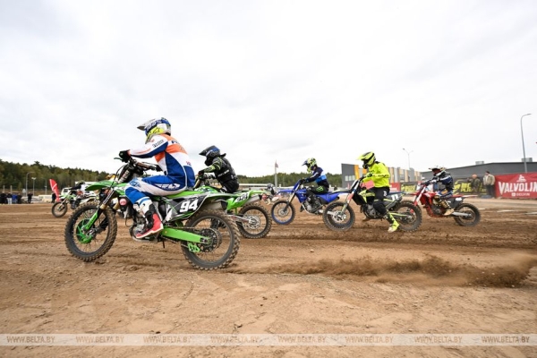Открытый Кубок ДОСААФ по мотокроссу состоялся в Минском районе