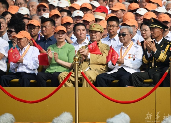 Лукашенко присутствовал на военном параде в Пекине 