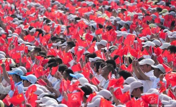 Лукашенко присутствовал на военном параде в Пекине 