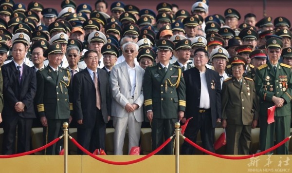 Лукашенко присутствовал на военном параде в Пекине 