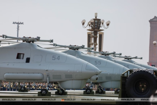 Лукашенко присутствовал на военном параде в Пекине 