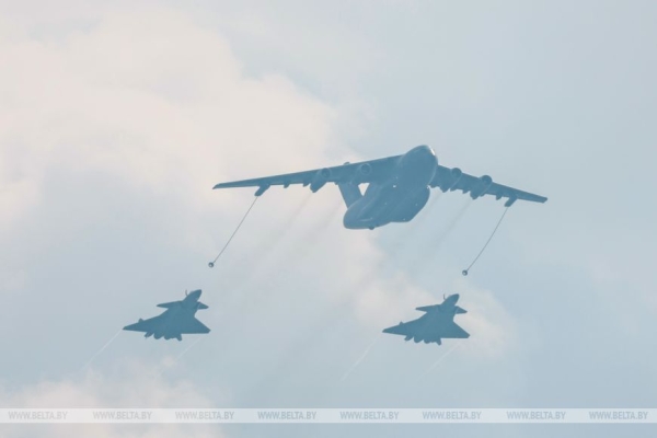 Лукашенко присутствовал на военном параде в Пекине 