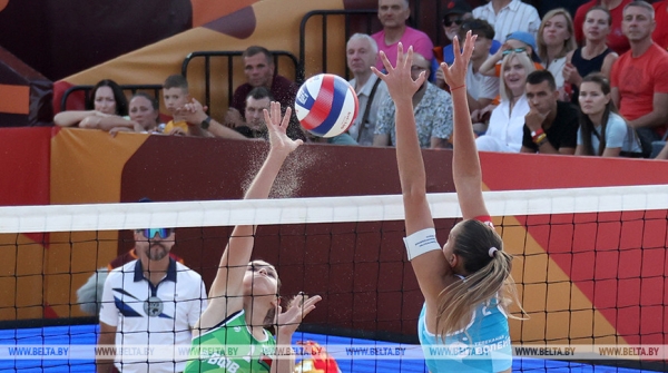 "Показали, насколько красив пляжный волейбол". Тетерина о турнирах в центре Минска 