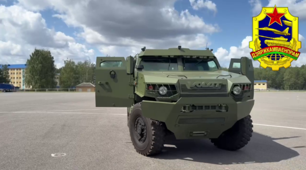 Бронеавтомобиль с дистанционным управлением разработали в Беларуси