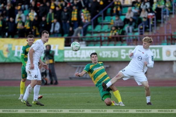 "МЛ Витебск" прервал серию поражений в чемпионате Беларуси по футболу