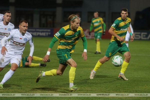 Футболисты "Немана" и минского "Динамо" сыграли вничью в чемпионате Беларуси
