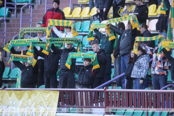 "МЛ Витебск" прервал серию поражений в чемпионате Беларуси по футболу