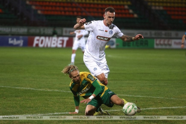 Футболисты "Немана" и минского "Динамо" сыграли вничью в чемпионате Беларуси