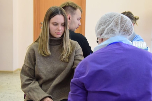 Более 6 тыс. донаций крови проведено в БГМУ за время акции "День донора" 