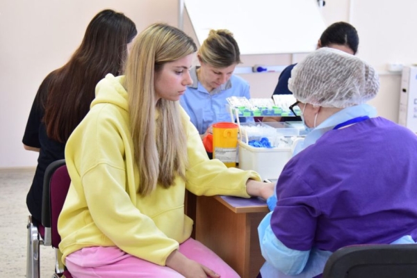 Более 6 тыс. донаций крови проведено в БГМУ за время акции "День донора" 