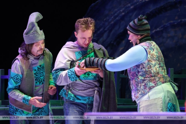 Мюзикл-эскападу "Нестерка" представил бобруйский театр на конкурс театрального искусства