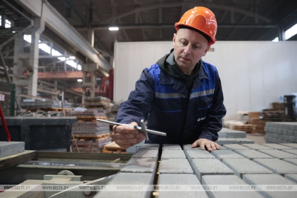 Проект районного масштаба: выпуск трехцветной плитки осваивают в Микашевичах, а в Лунинце строят цех сушки молока  