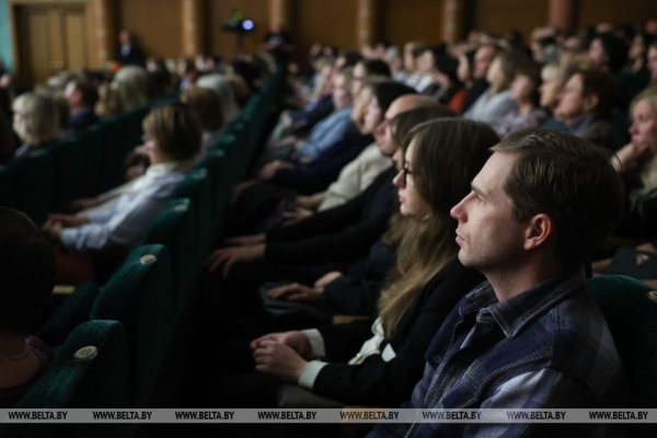 Белорусско-российский молодежный оркестр под управлением Юрия Башмета с успехом выступил в Минске