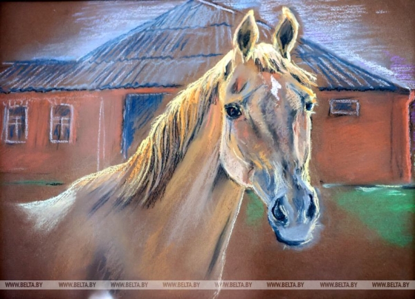 "Лошадь - человеку крылья!" Выставка творческих работ открылась в Гомеле