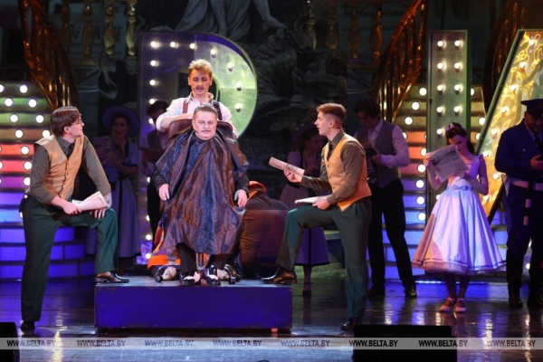 Премьера мюзикла "Римские каникулы" состоялась на сцене БГАМТ