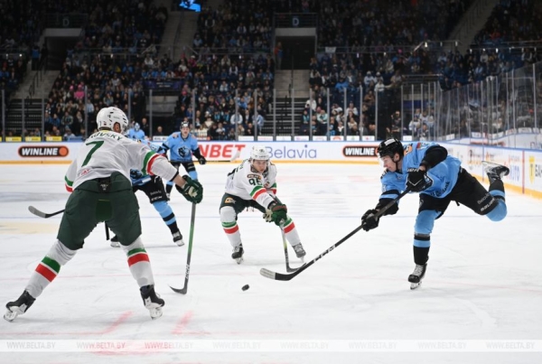 Минские динамовцы дома обыграли "Ак Барс" и продлили серию побед до шести 