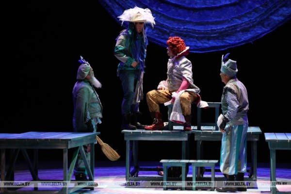 Мюзикл-эскападу "Нестерка" представил бобруйский театр на конкурс театрального искусства
