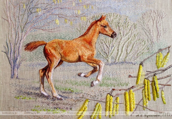 "Лошадь - человеку крылья!" Выставка творческих работ открылась в Гомеле