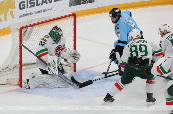 Минские динамовцы дома обыграли "Ак Барс" и продлили серию побед до шести 