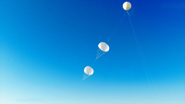 Китай запустил крупнейшего в мире воздушного змея для выработки электроэнергии 