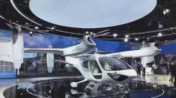 Китай запускает аэротакси, сокращающие время в пути до 10 минут