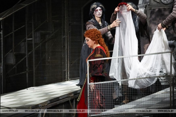 В Большом театре Беларуси состоялся показ оперы "Макбет" с Татьяной Третьяк в главной роли