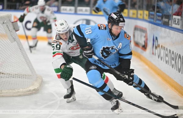 Минские динамовцы дома обыграли "Ак Барс" и продлили серию побед до шести 