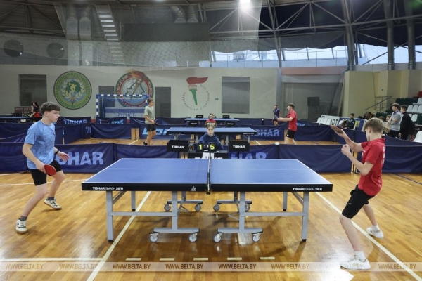 Соревнования по настольному теннису проходят в Могилеве